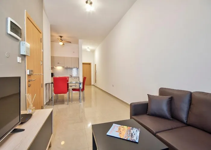 Urbanstays - 1 Bedroom By Shortletsmalta Apartament